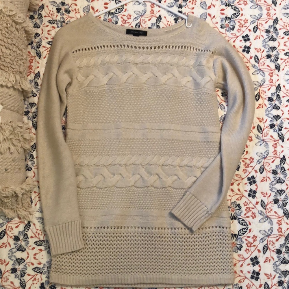 Tan sweater